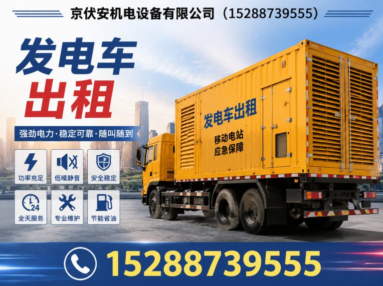 南昌柴油发电机组出租展示图